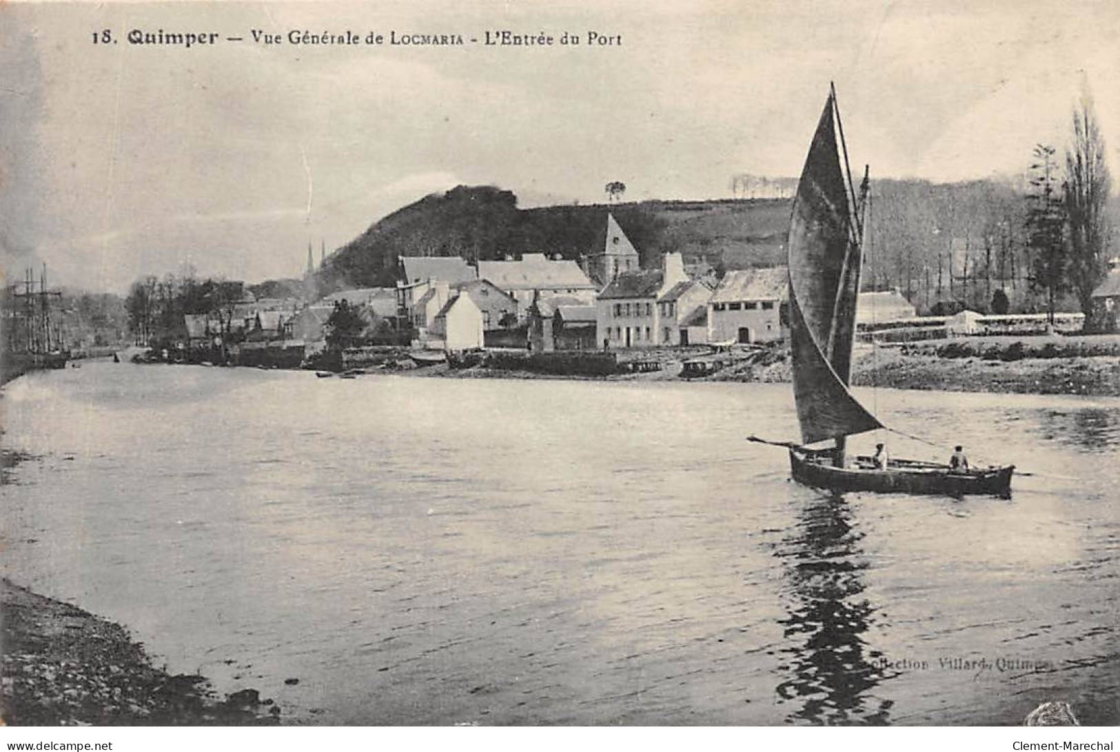 QUIMPER - Vue Générale De Locmaria - L'Entrée Du Port - Très Bon état - Quimper