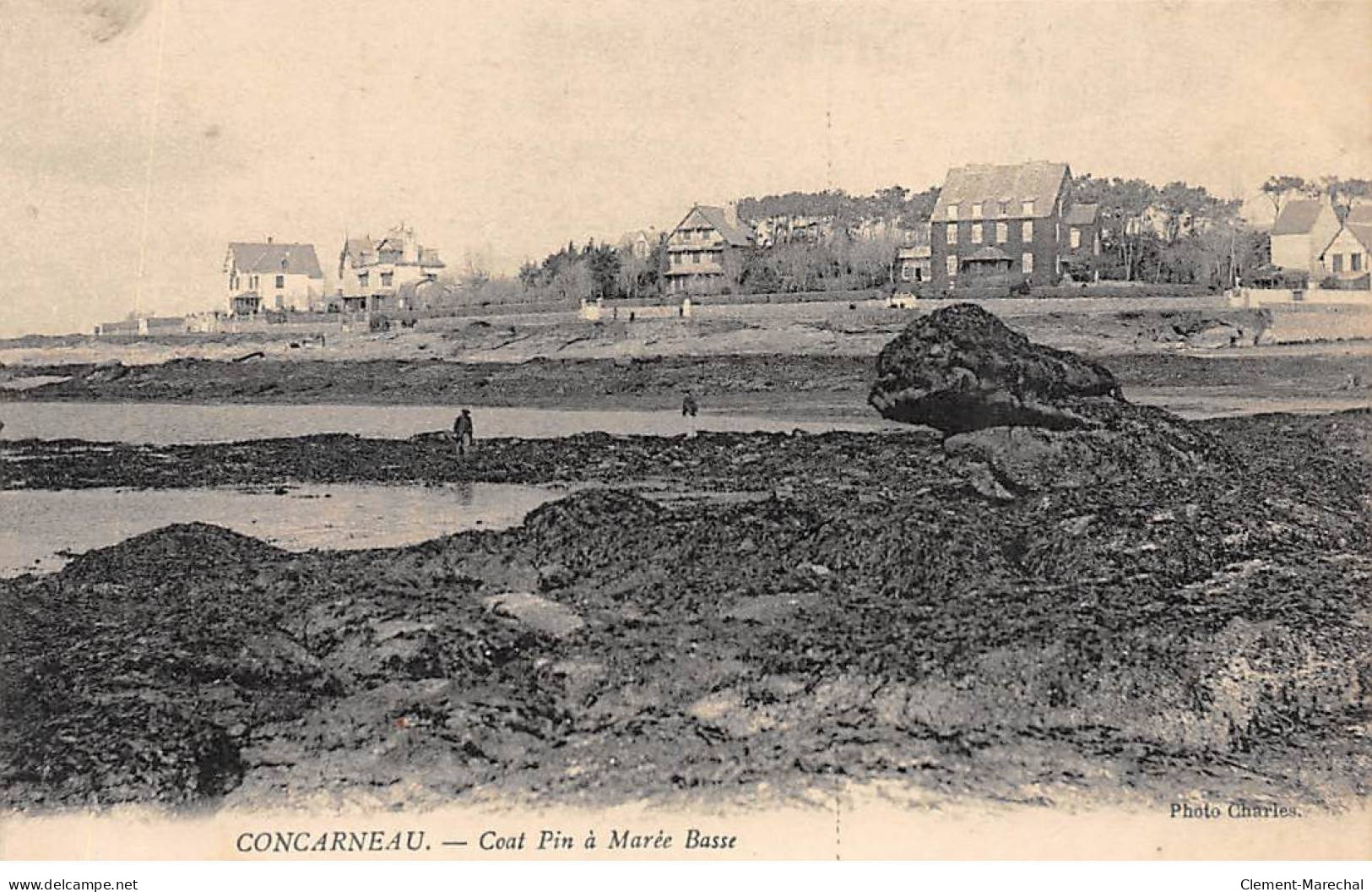 CONCARNEAU - Coat Pin à Marée Basse - Très Bon état - Concarneau