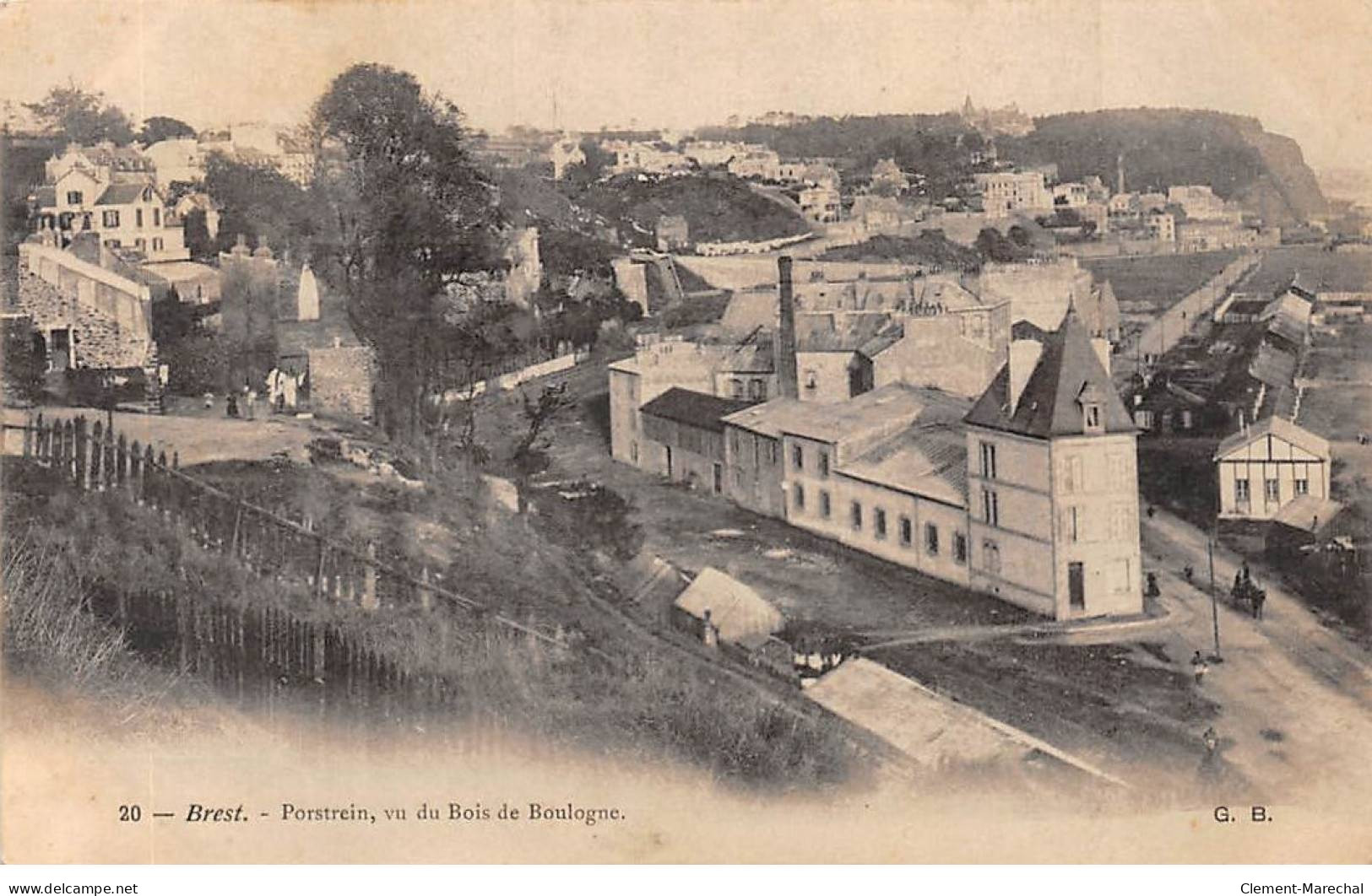 BREST - Porstrein, Vu Du Bois De Boulogne - Très Bon état - Brest