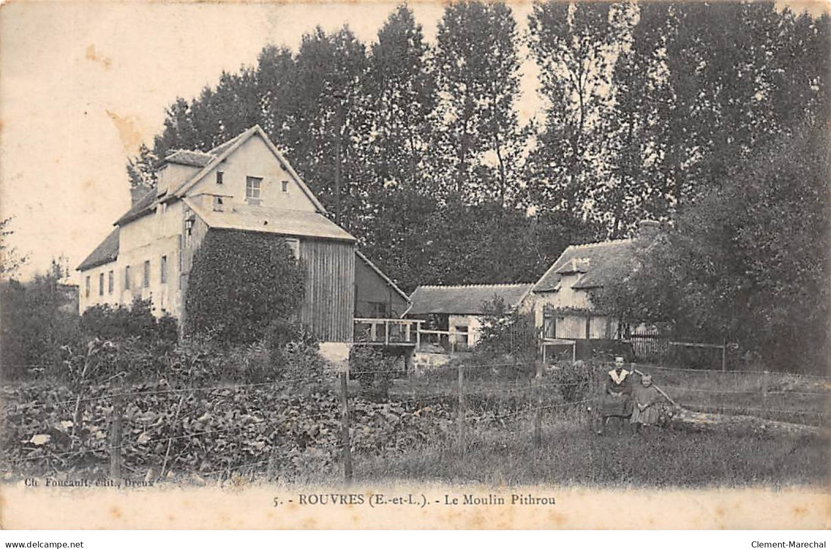 ROUVRES - Le Moulin Pithrou - état - Autres & Non Classés