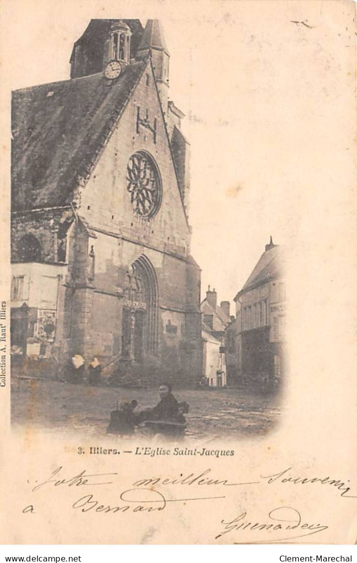 ILLIERS - L'Eglise Saint Jacques - Très Bon état - Illiers-Combray