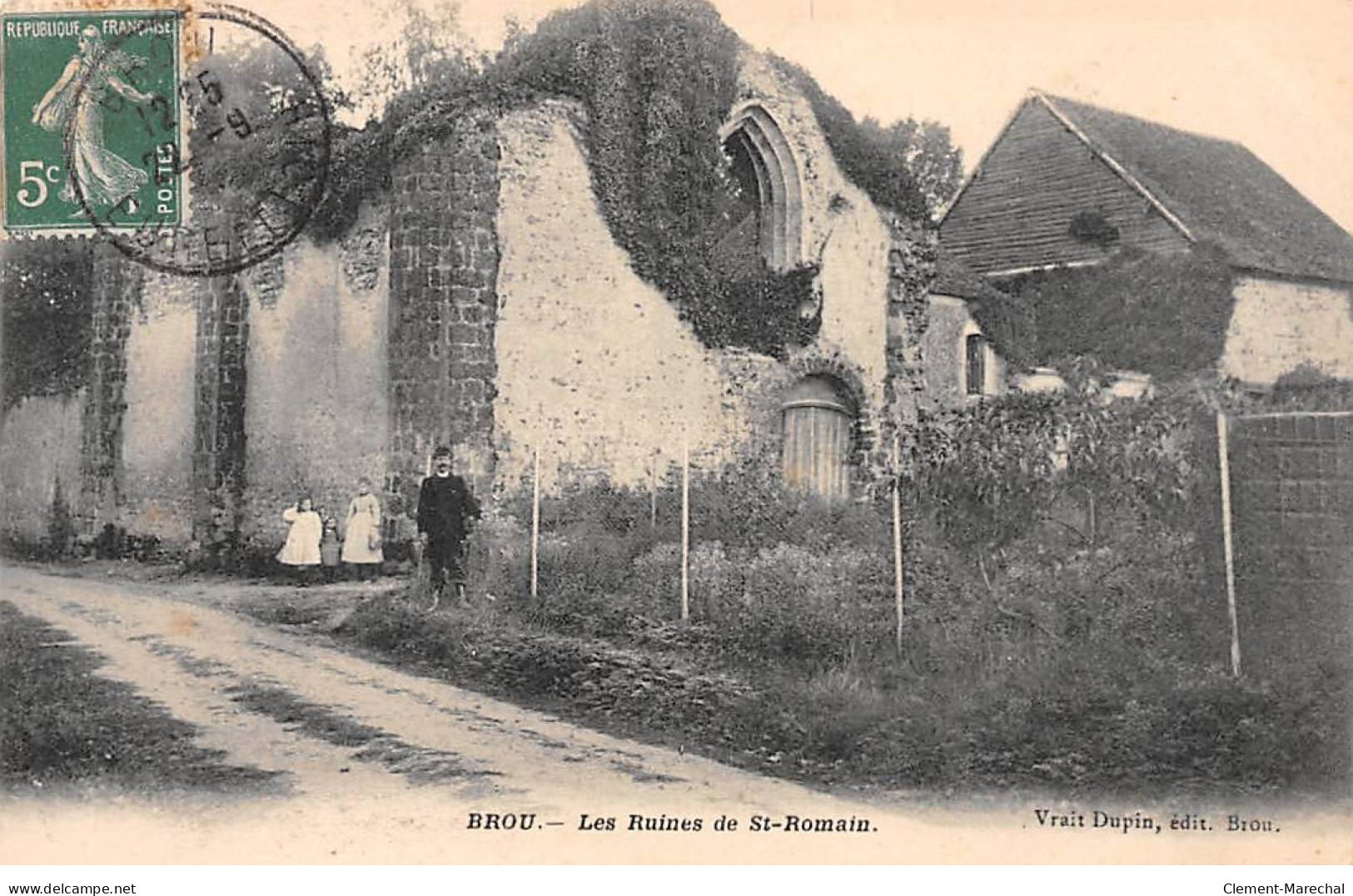 BROU - Les Ruines De Saint Romain - Très Bon état - Sonstige & Ohne Zuordnung
