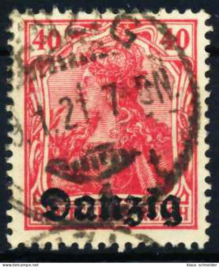 DANZIG 1920 Nr 6 Gestempelt X4BD592 - Used