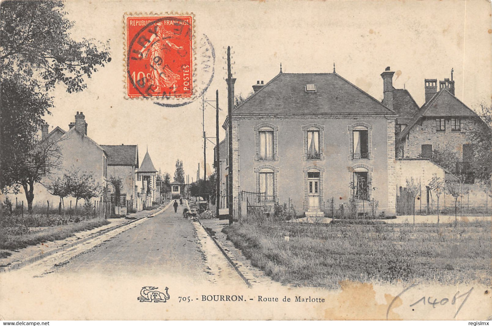 77-BOURRON-N°584-G/0375 - Other & Unclassified