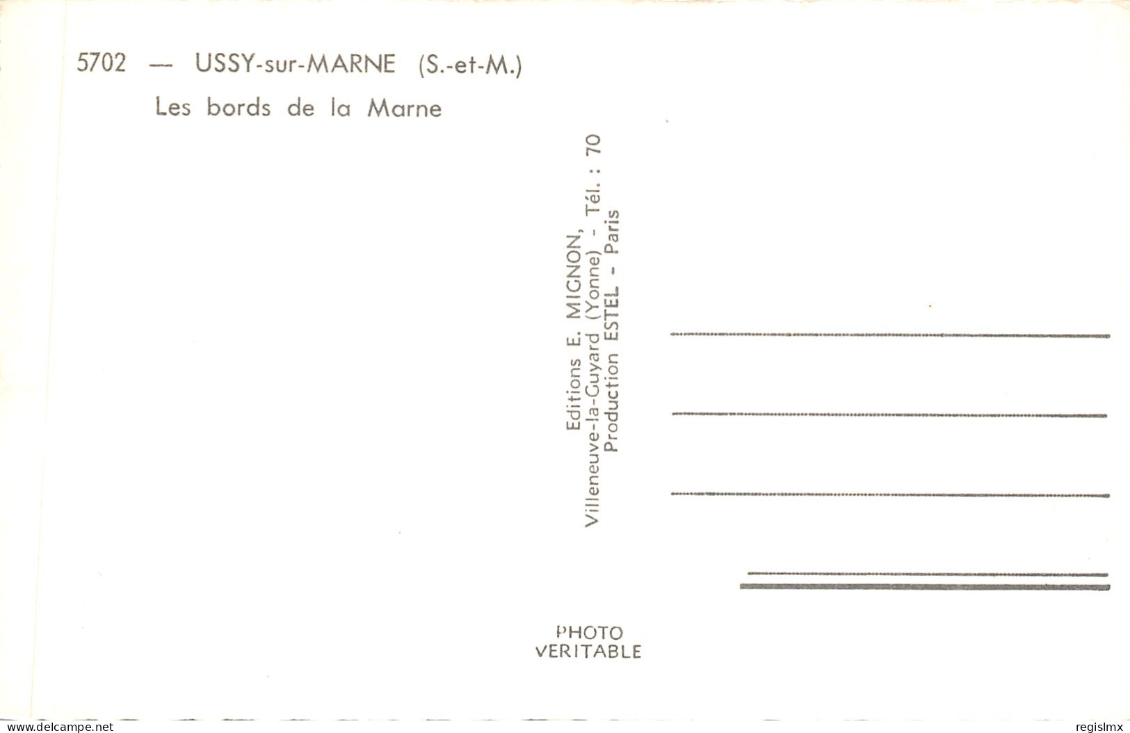 77-USSY SUR MARNE-N°584-G/0357 - Other & Unclassified