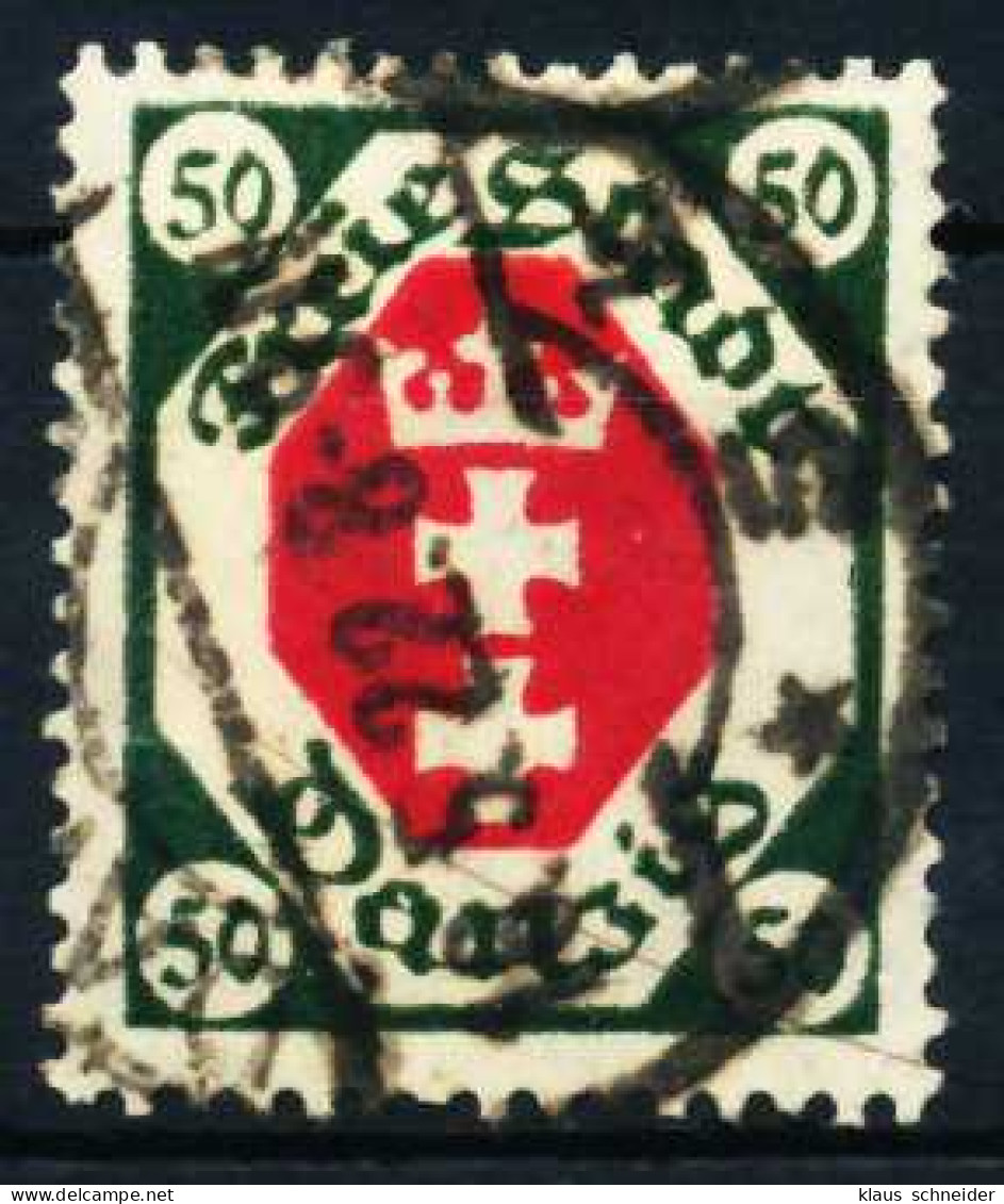 DANZIG 1921 Nr 80X Gestempelt X4D625A - Gebraucht