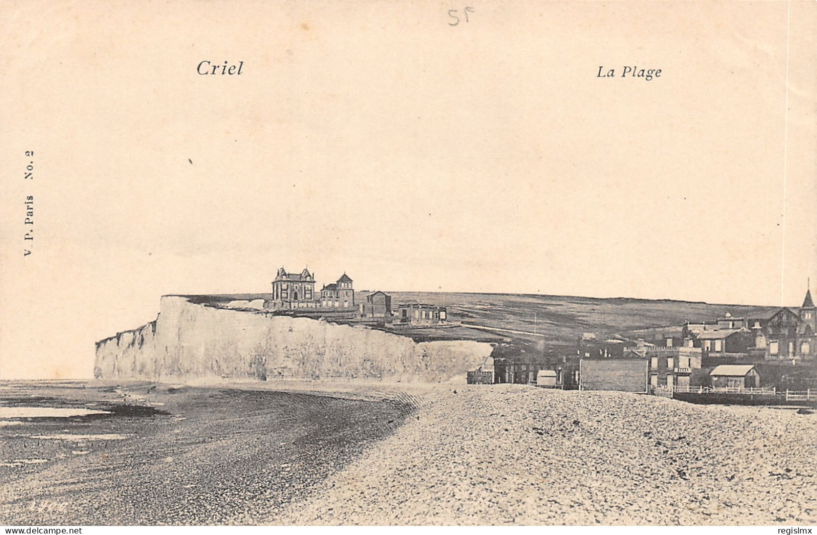 76-CRIEL PLAGE-N°584-F/0371 - Criel Sur Mer