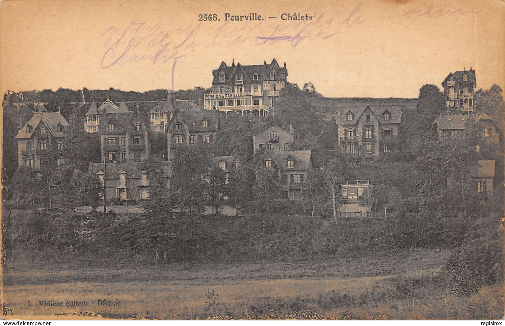 76-POURVILLE-N°584-F/0351 - Andere & Zonder Classificatie