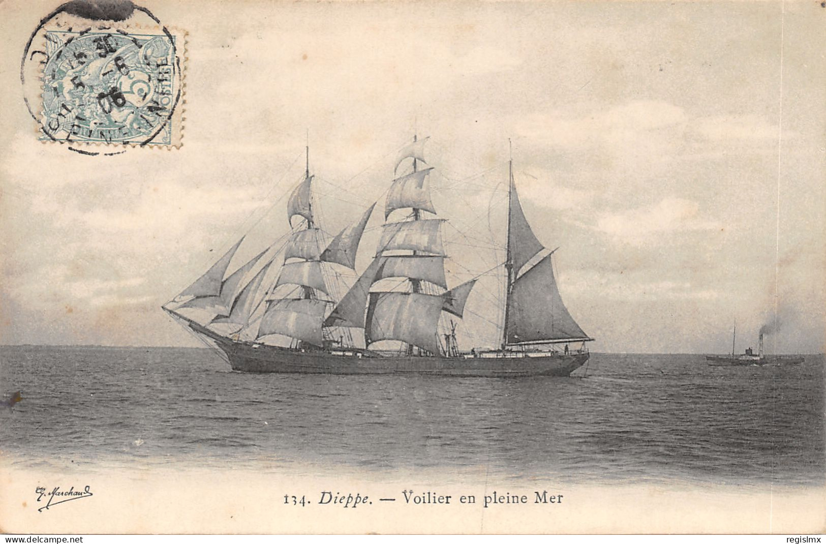 76-DIEPPE-VOILIER-N°584-F/0309 - Dieppe