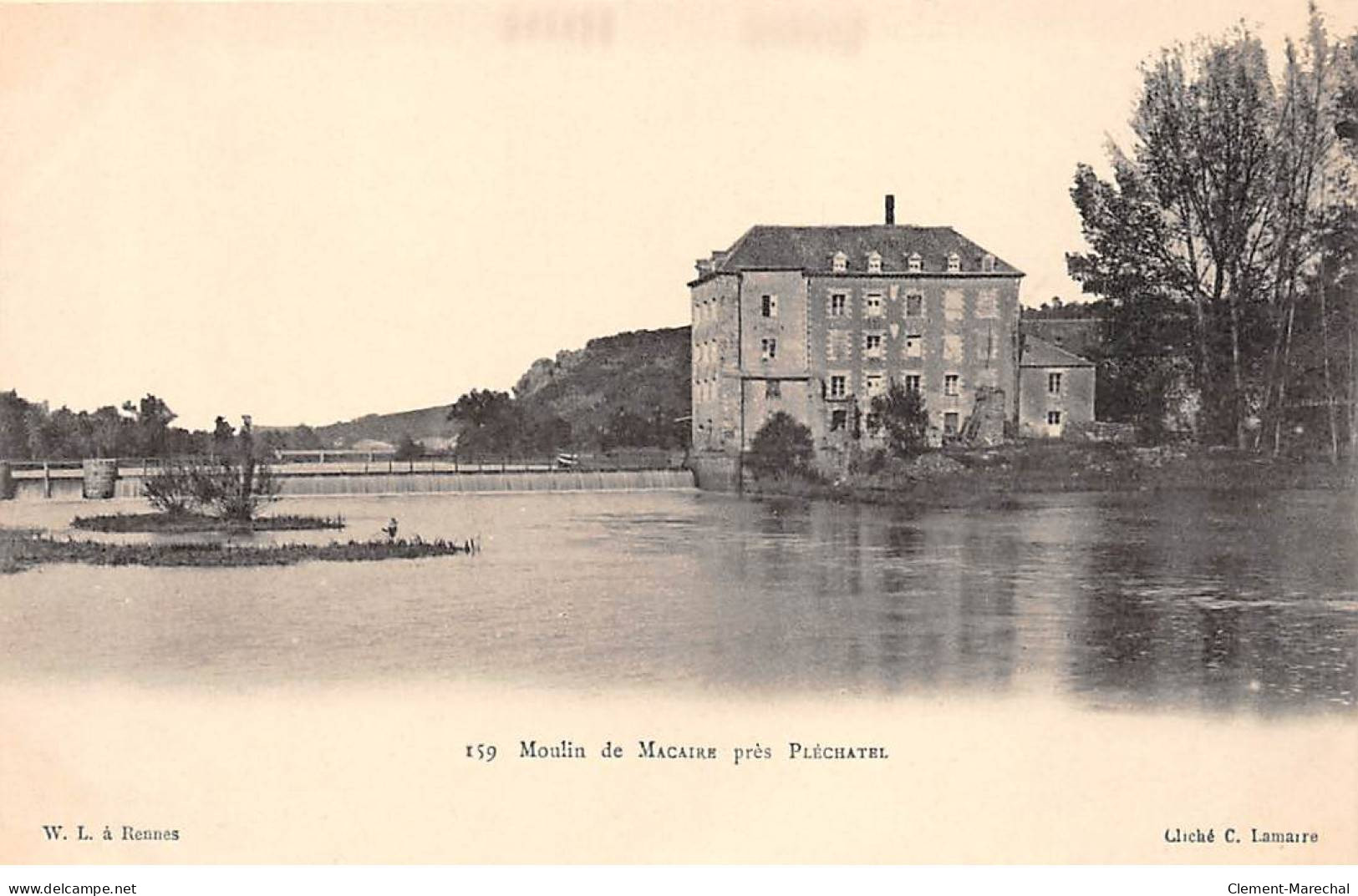 Moulin De MACAIRE Près PLECHATEL - Très Bon état - Autres & Non Classés