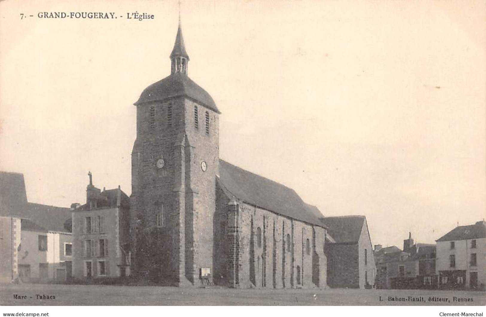 GRAND FOUGERAY - L'Eglise - Très Bon état - Autres & Non Classés