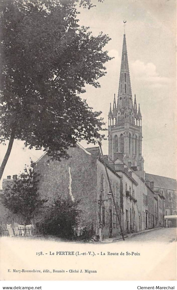 LE PERTRE - La Route De Saint Poix - Très Bon état - Otros & Sin Clasificación