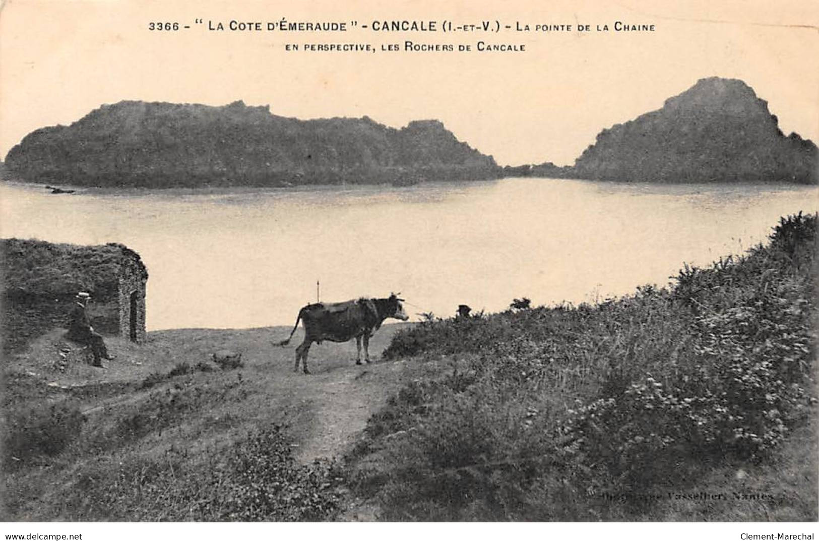 CANCALE - La Pointe De La Chaine - Les Rochers De Cancale - Très Bon état - Cancale