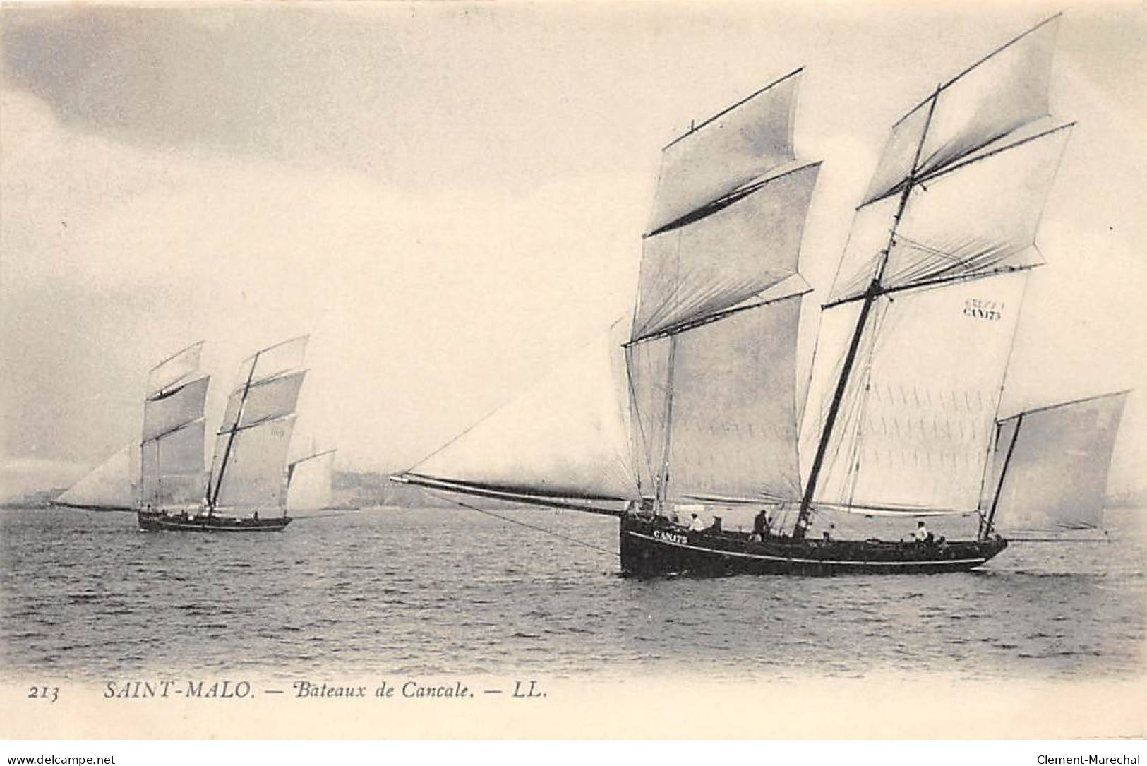 SAINT MALO - Bateaux De Cancale - Très Bon état - Saint Malo