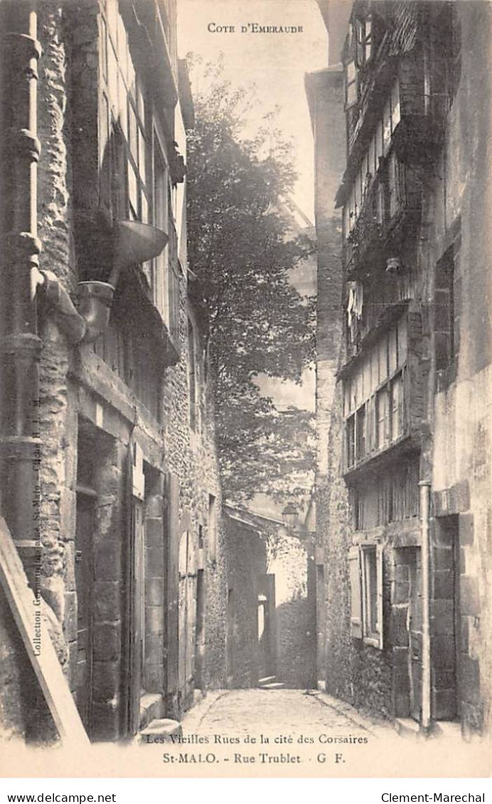 SAINT MALO - Rue Trublet - Très Bon état - Saint Malo