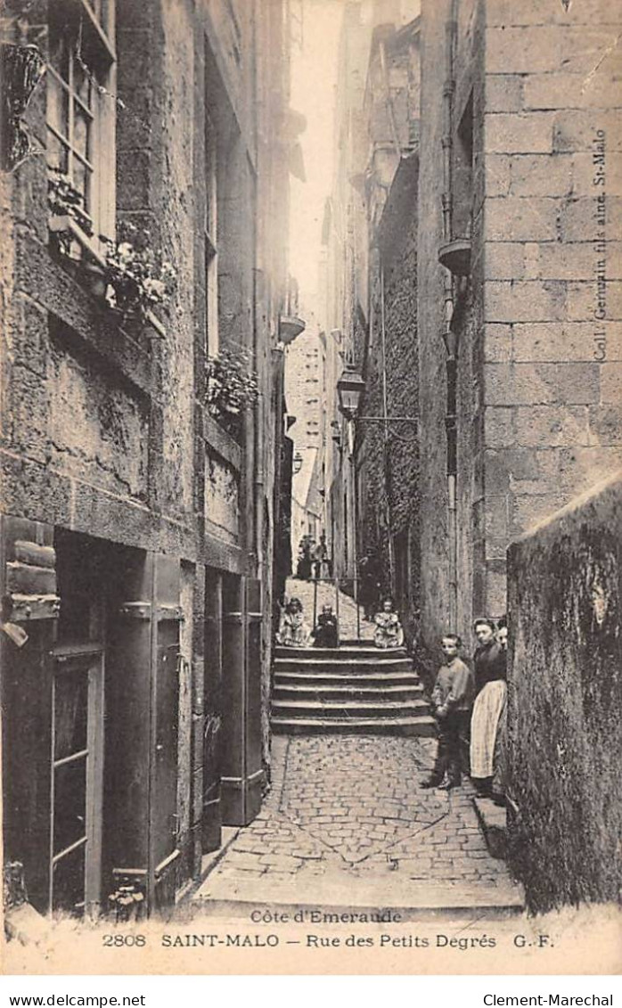 SAINT MALO - Rue Des Petits Degrés - Très Bon état - Saint Malo