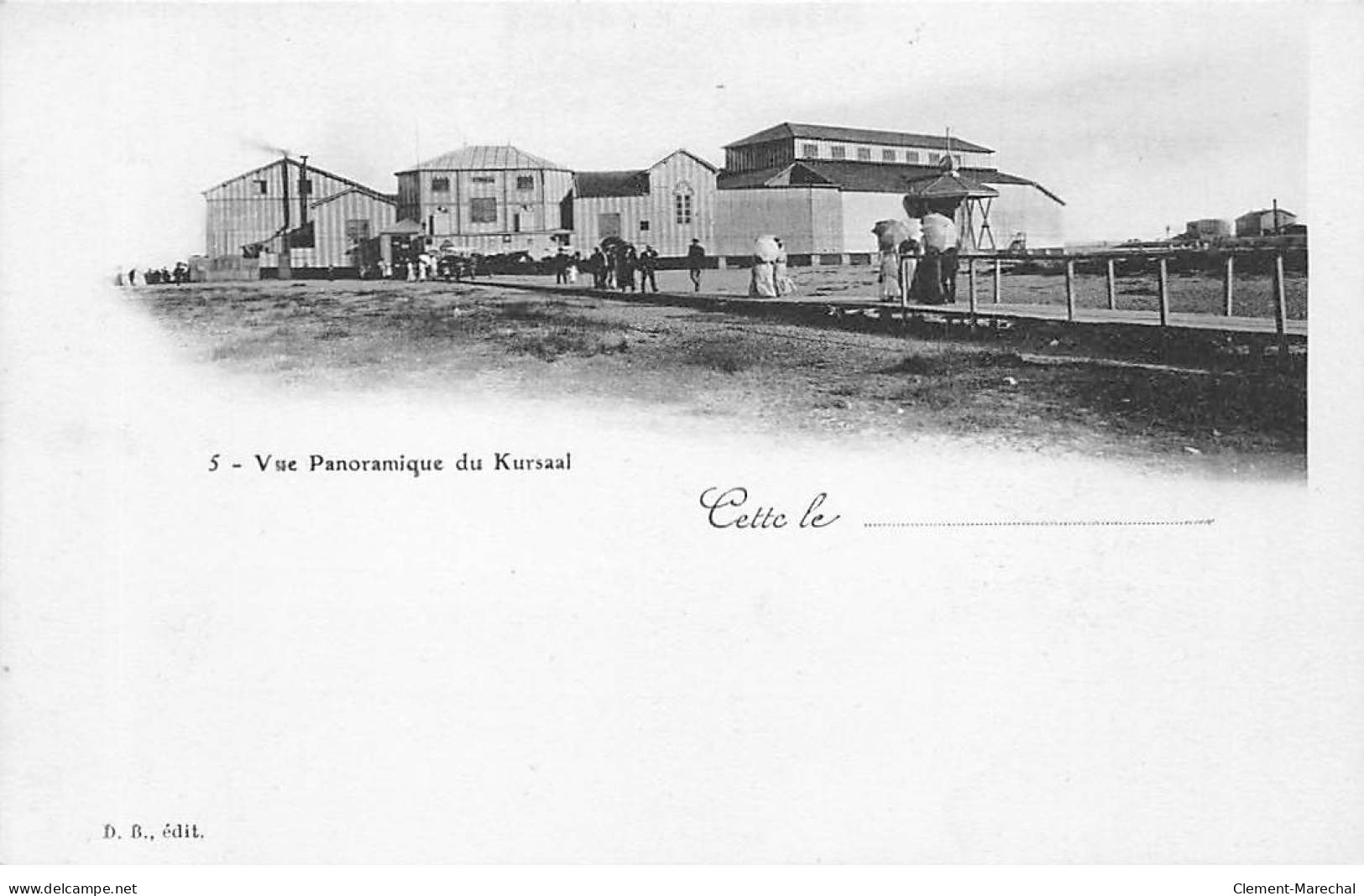 SETE - CETTE - Vue Panoramique Du Kursaal - Très Bon état - Sete (Cette)