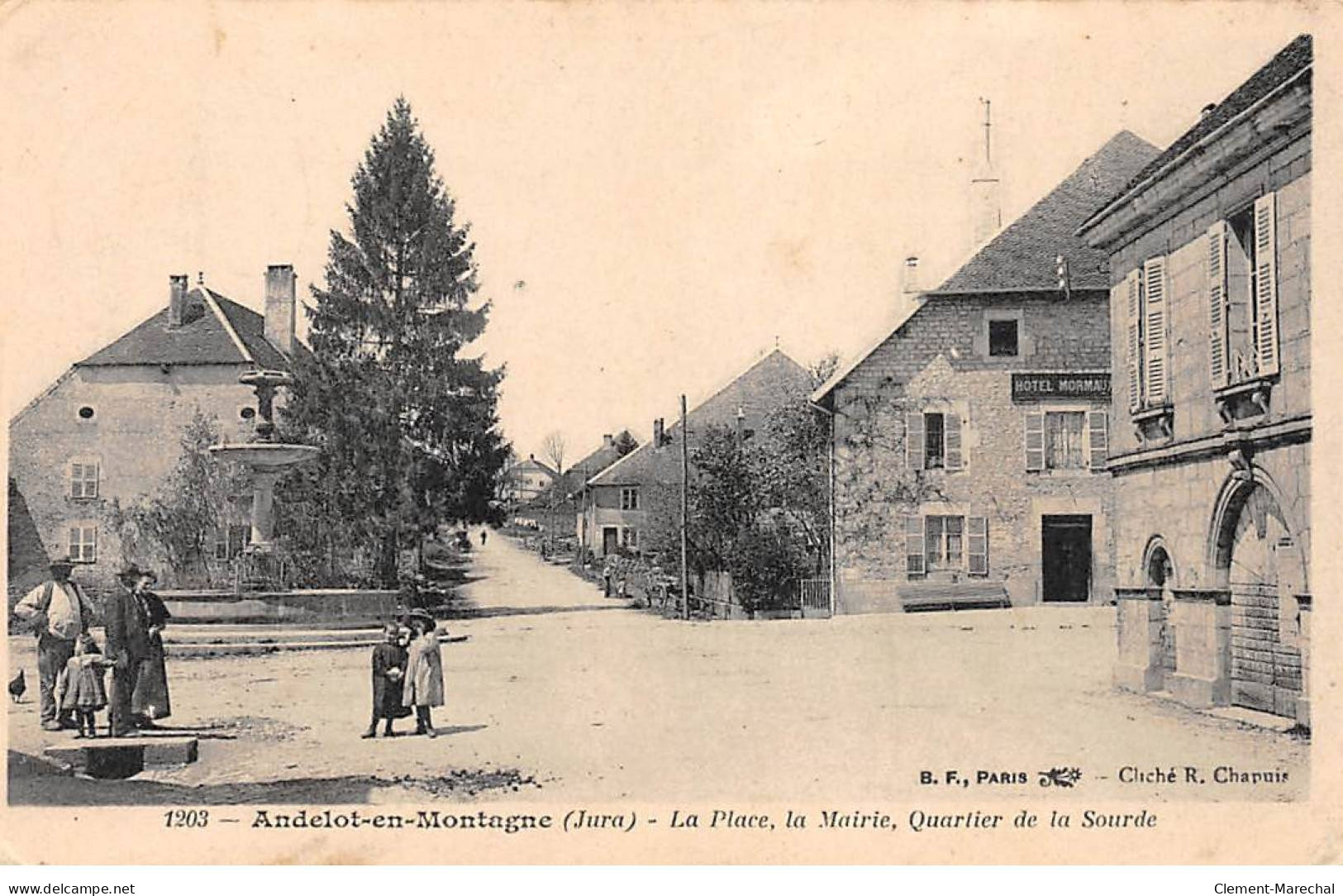 ANDELOT EN MONTAGNE - La Place - La Mairie - Quartier De La Sourde - Très Bon état - Other & Unclassified