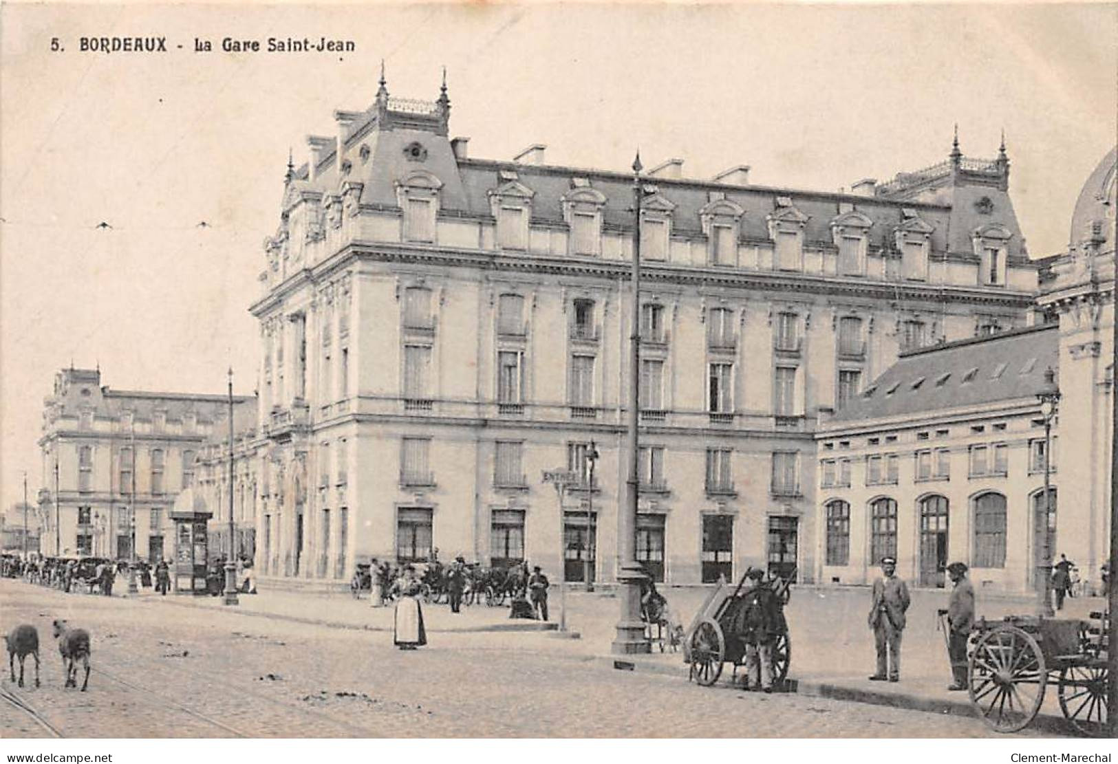 BORDEAUX - La Gare Saint Jean - Très Bon état - Bordeaux