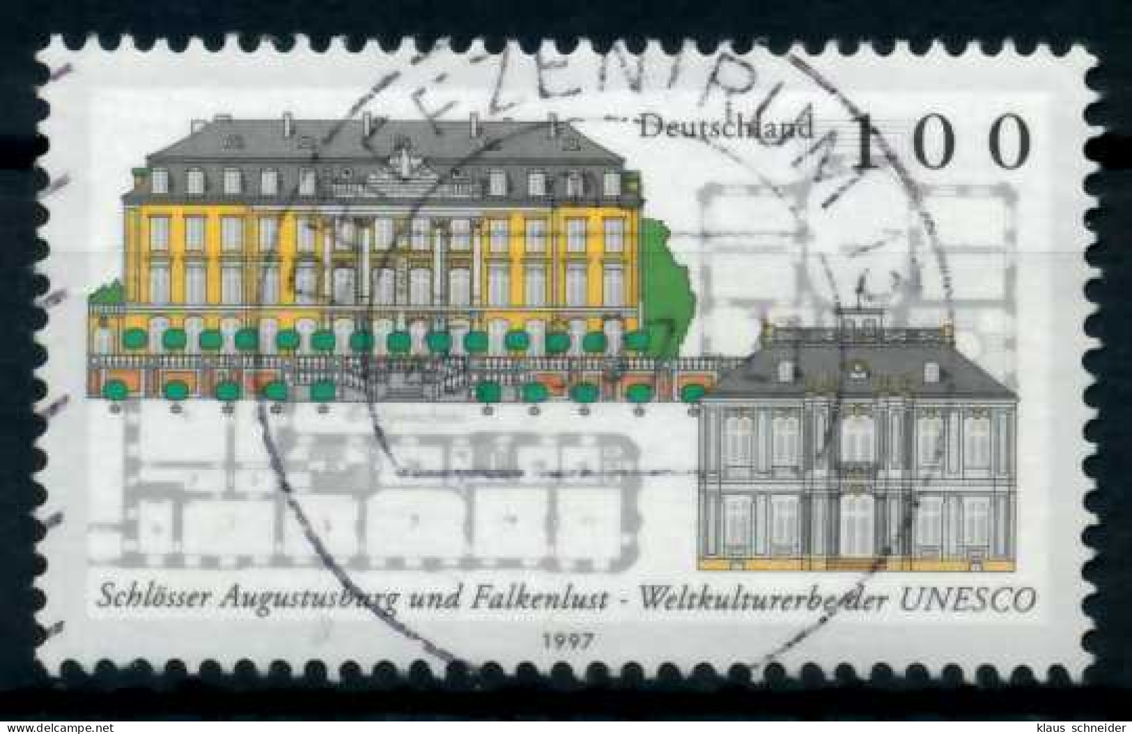 BRD 1997 Nr 1913 Zentrisch Gestempelt X6AD452 - Gebraucht