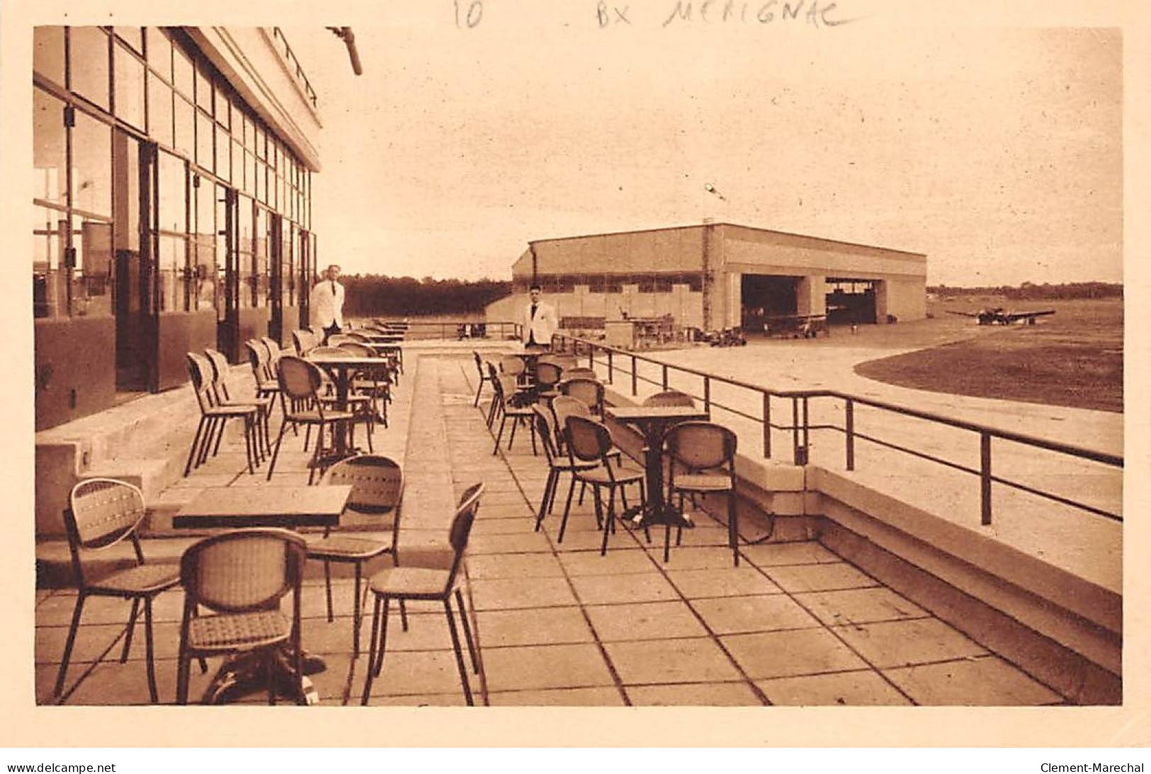 Port Aérien De BORDEAUX MERIGNAC - Aérogare - La Terrasse Du Restaurant - Très Bon état - Merignac