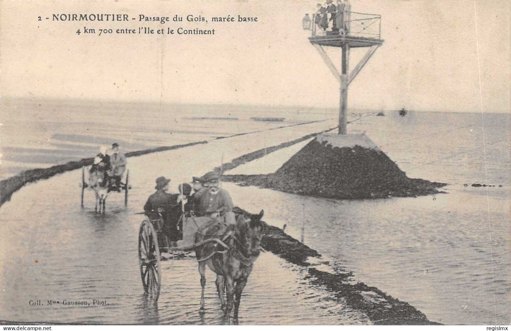 85-ILE DE NOIRMOUTIER-PASSAGE DU GOIS-N°585-C/0135 - Ile De Noirmoutier