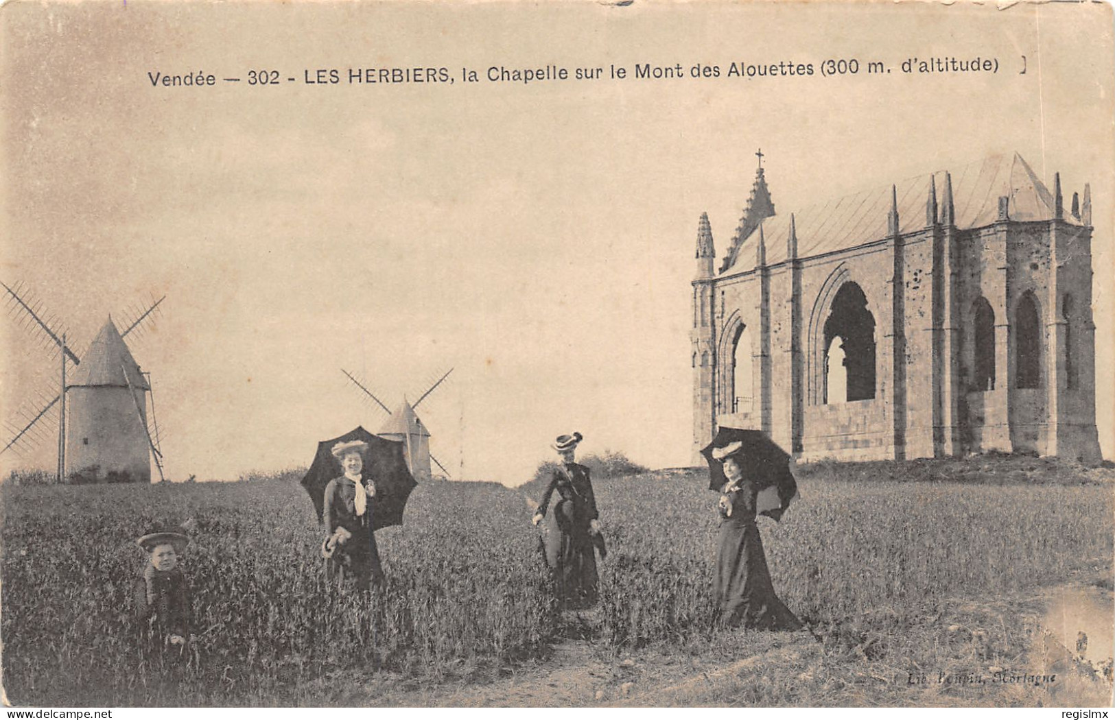85-LES HERBIERS-CHAPELLE DU MONT DES ALOUETTES-N°585-C/0117 - Les Herbiers