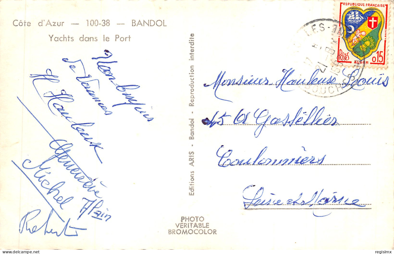 83-BANDOL SUR MER-N°585-C/0013 - Bandol