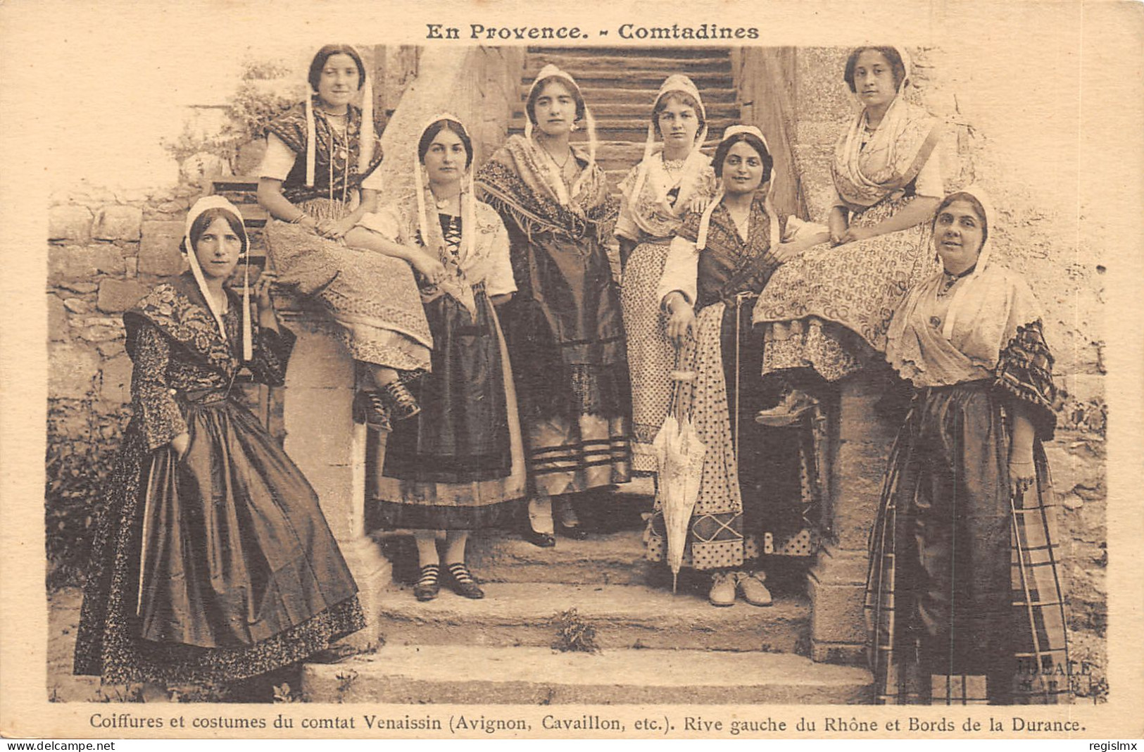 84-FOLKLORE DU VAUCLUSE-COSTUMES-N°585-C/0047 - Autres & Non Classés