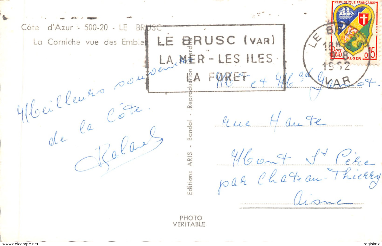83-LE BRUSC-N°585-B/0333 - Other & Unclassified