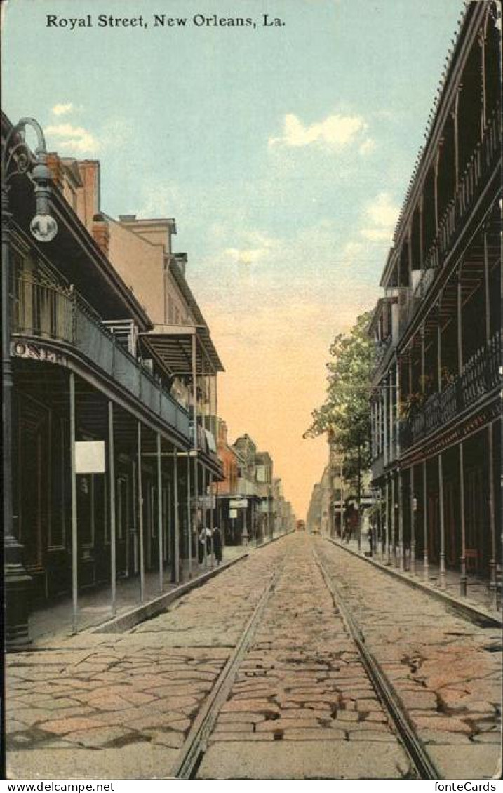 11322838 New_Orleans_Louisiana View Down Royal Street - Andere & Zonder Classificatie