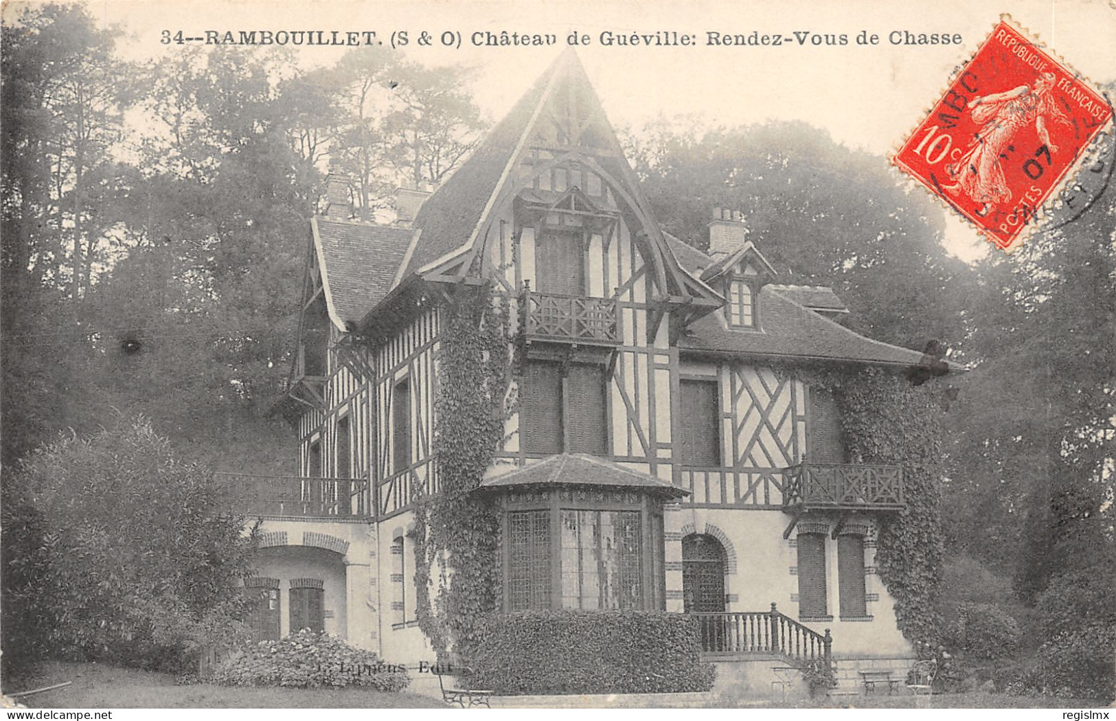 78-RAMBOUILLET-CHÂTEAU DE GUEVILLE-N°585-A/0357 - Rambouillet