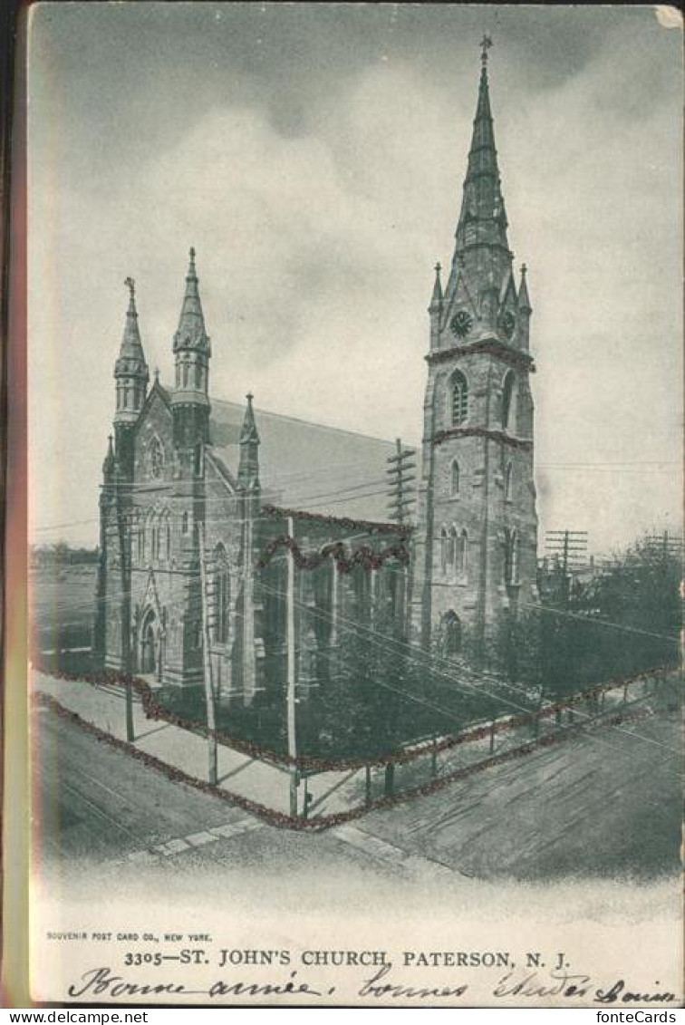 11322830 Paterson_New_Jersey St John's Church - Andere & Zonder Classificatie