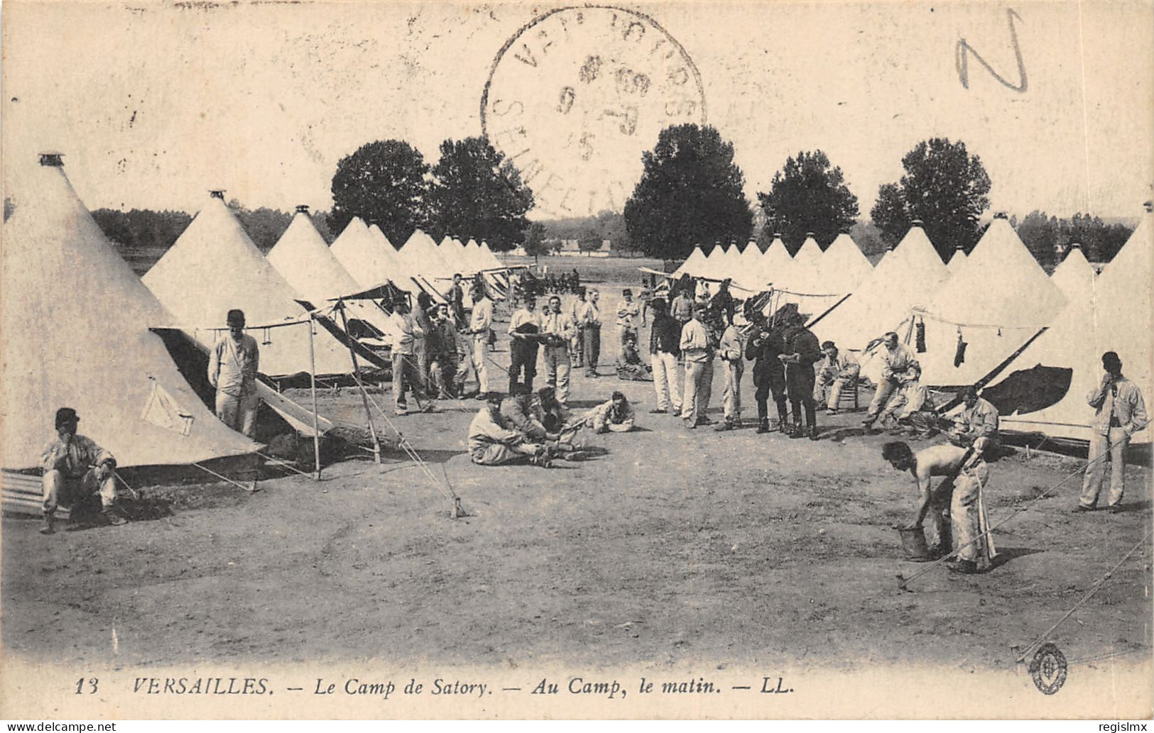 78-VERSAILLES-CAMP DE SATORY-N°585-A/0227 - Versailles (Castello)