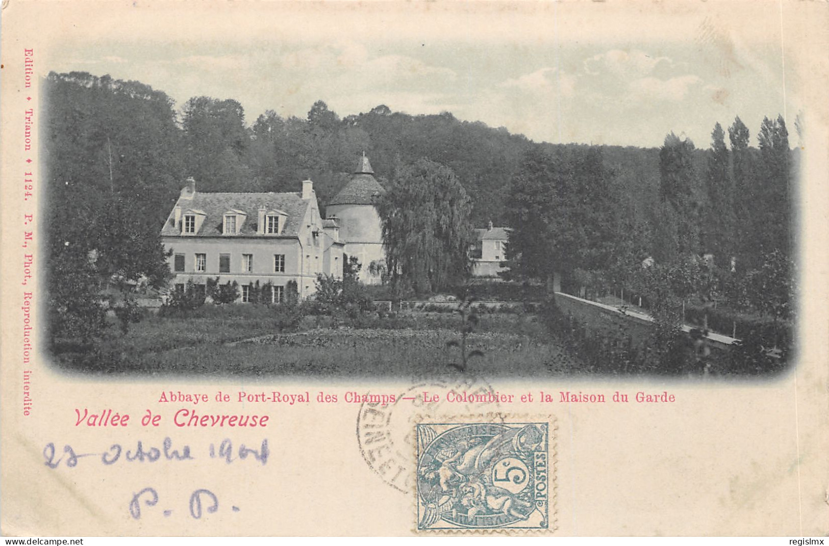 78-PORT ROYAL DES CHAMPS-L ABBAYE-N°585-A/0181 - Other & Unclassified