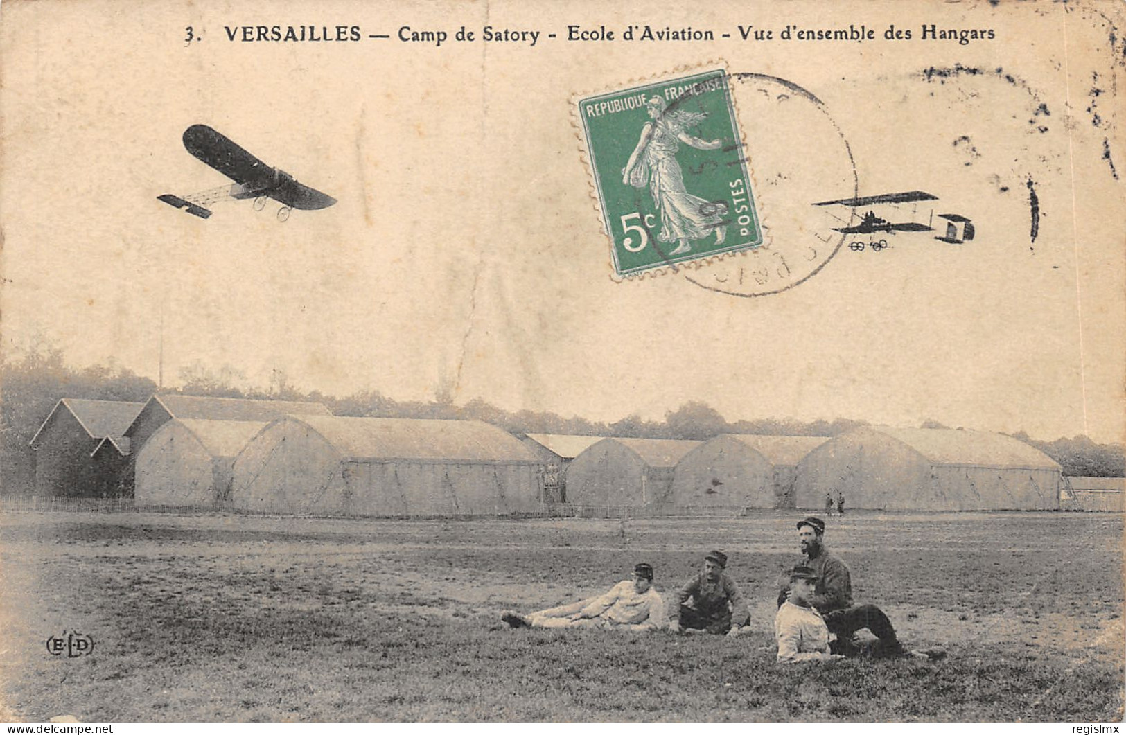 78-VERSAILLES-CAMP DE SATORY-N°585-A/0155 - Versailles (Schloß)