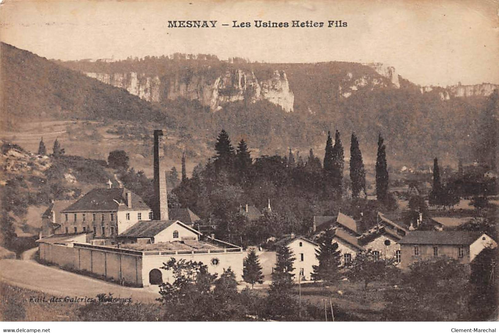 MESNAY - Les Usines Hetier Fils - Très Bon état - Autres & Non Classés