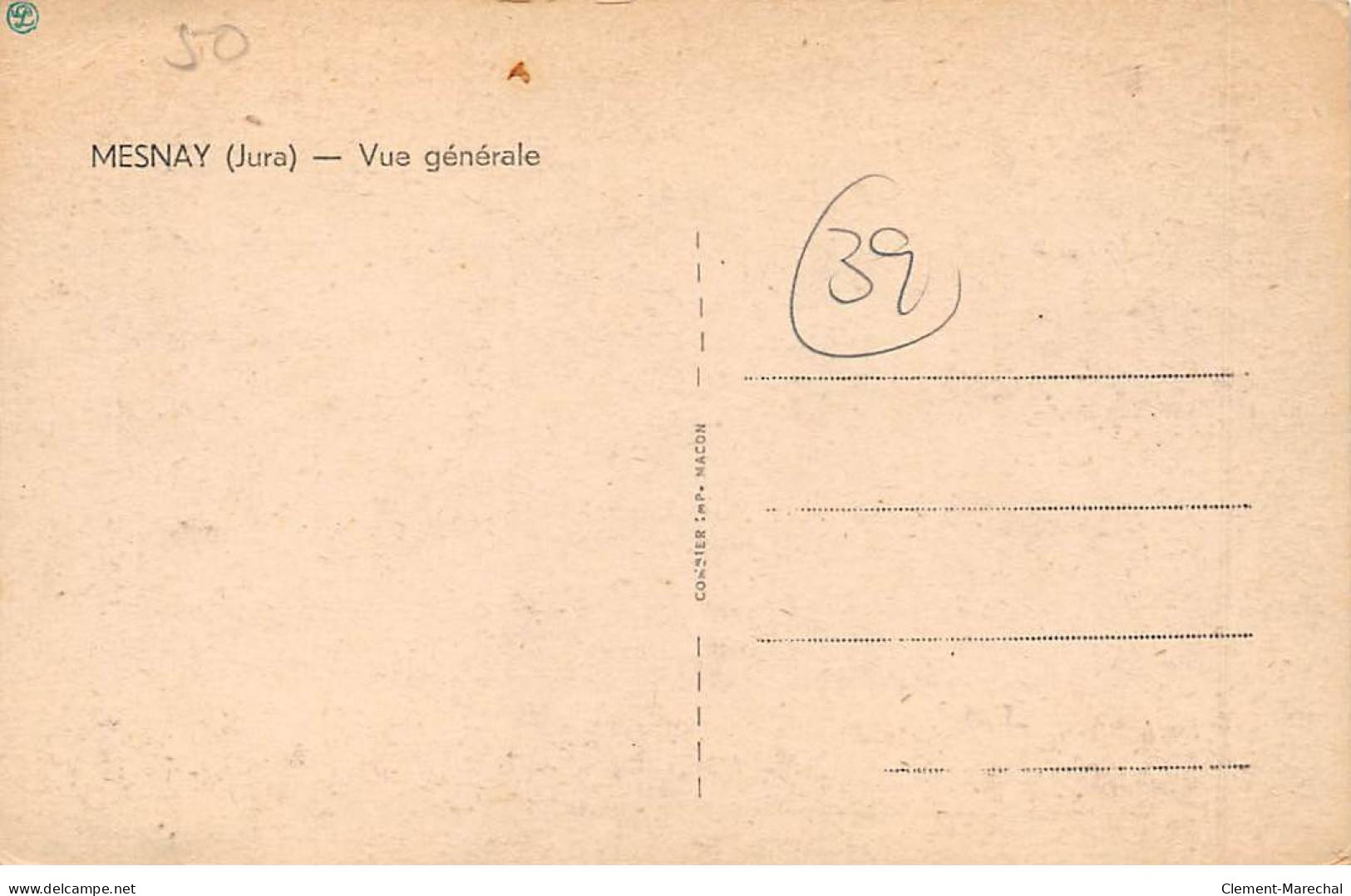 MESNAY - Vue Générale - Très Bon état - Andere & Zonder Classificatie