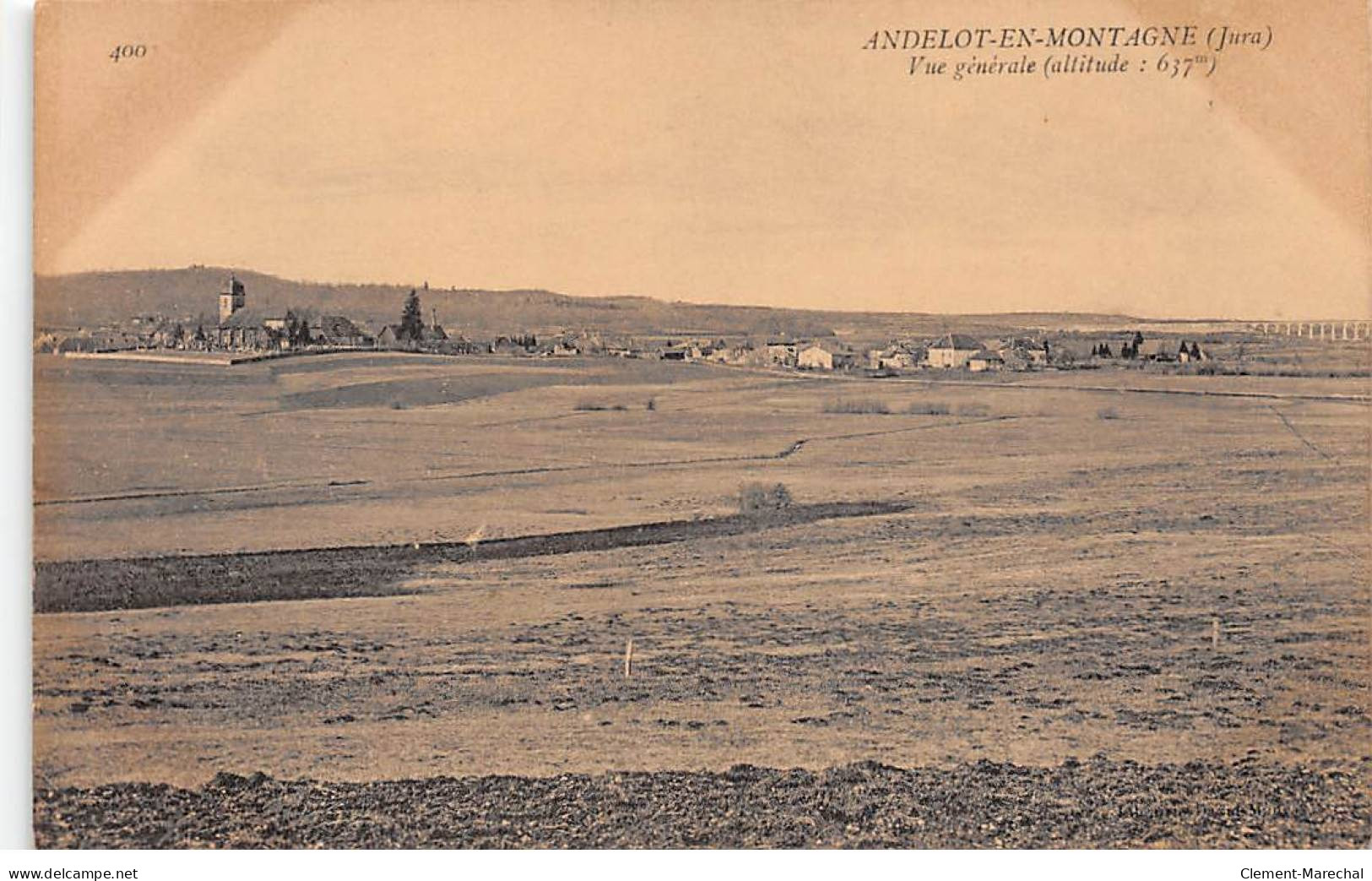 ANDELOT EN MONTAGNE - Vue Générale - Très Bon état - Andere & Zonder Classificatie