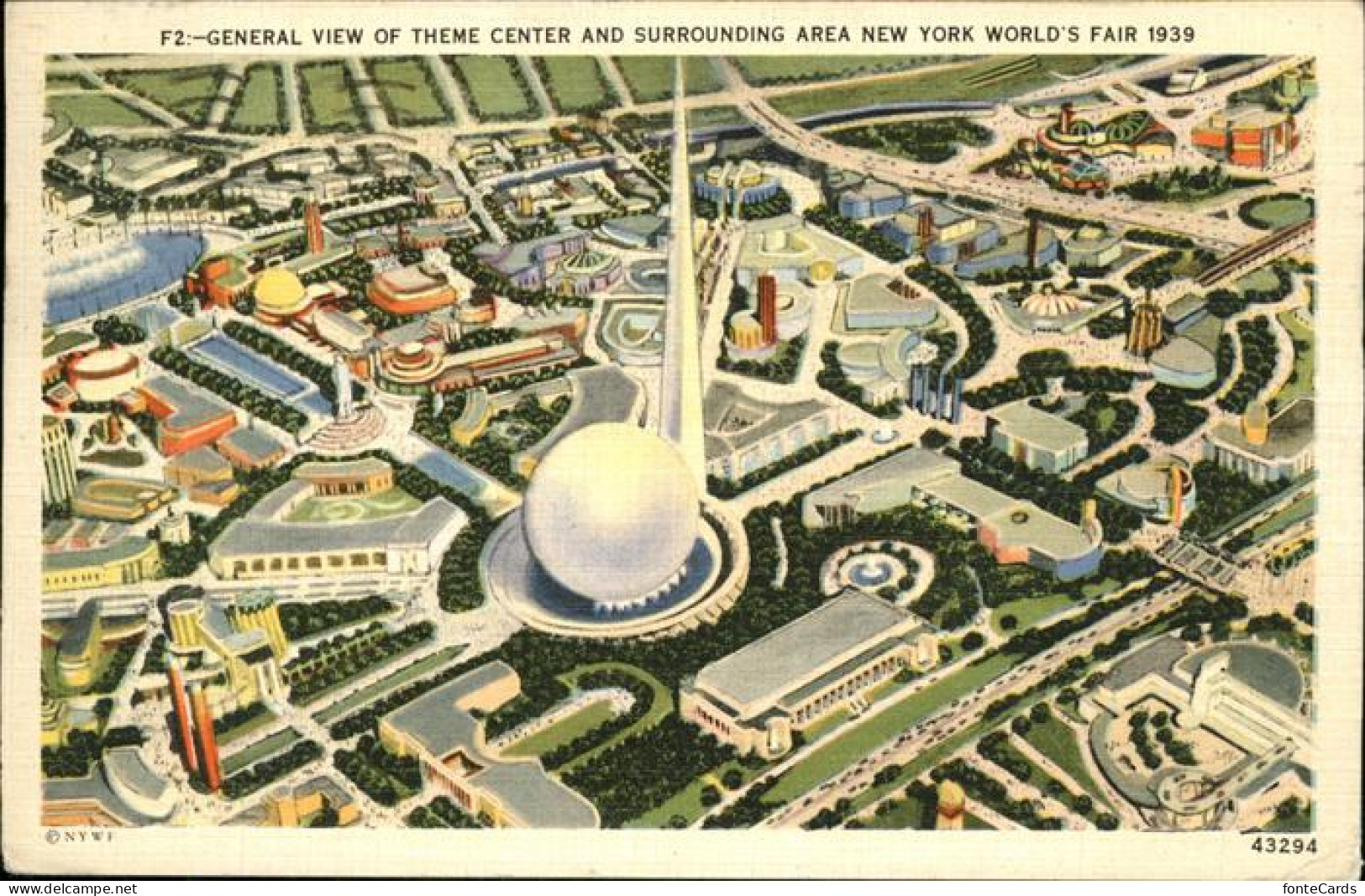 11322814 New_York_City General View Of Theme Center And Surrounding Aerea _ NY W - Other & Unclassified