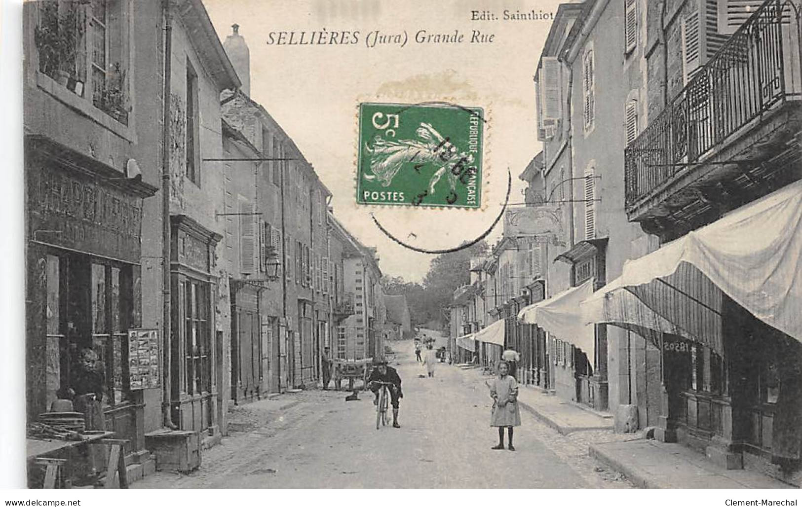 SELLIERES - Grande Rue - Très Bon état - Andere & Zonder Classificatie