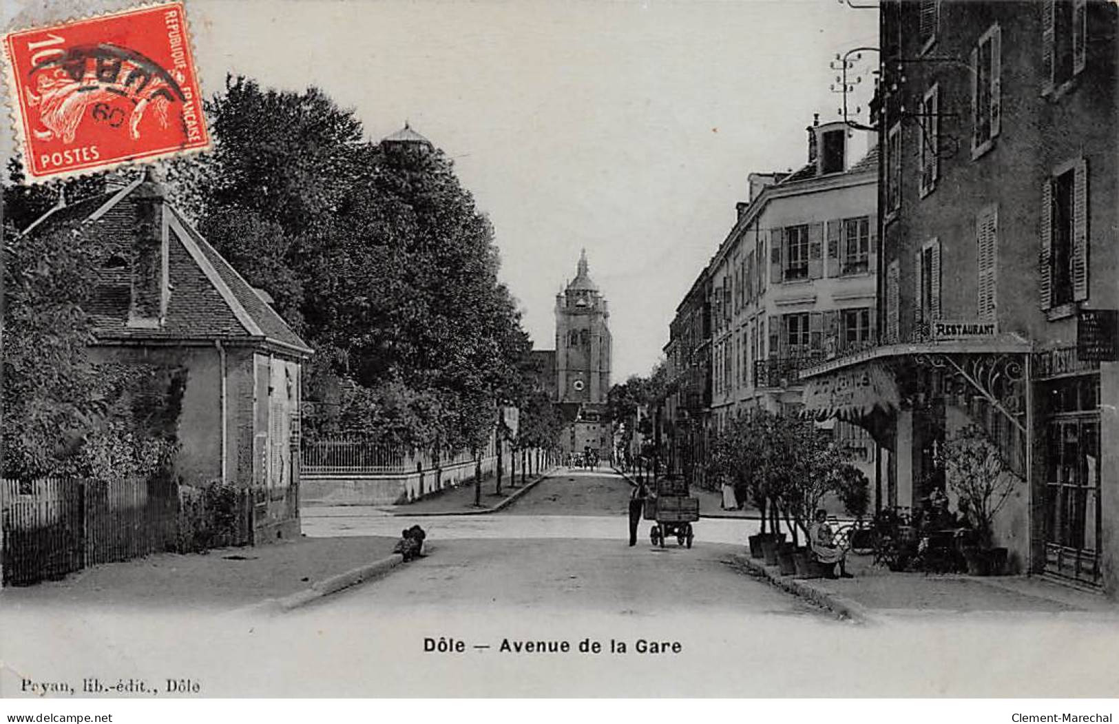 DOLE - Avenue De La Gare - Très Bon état - Dole