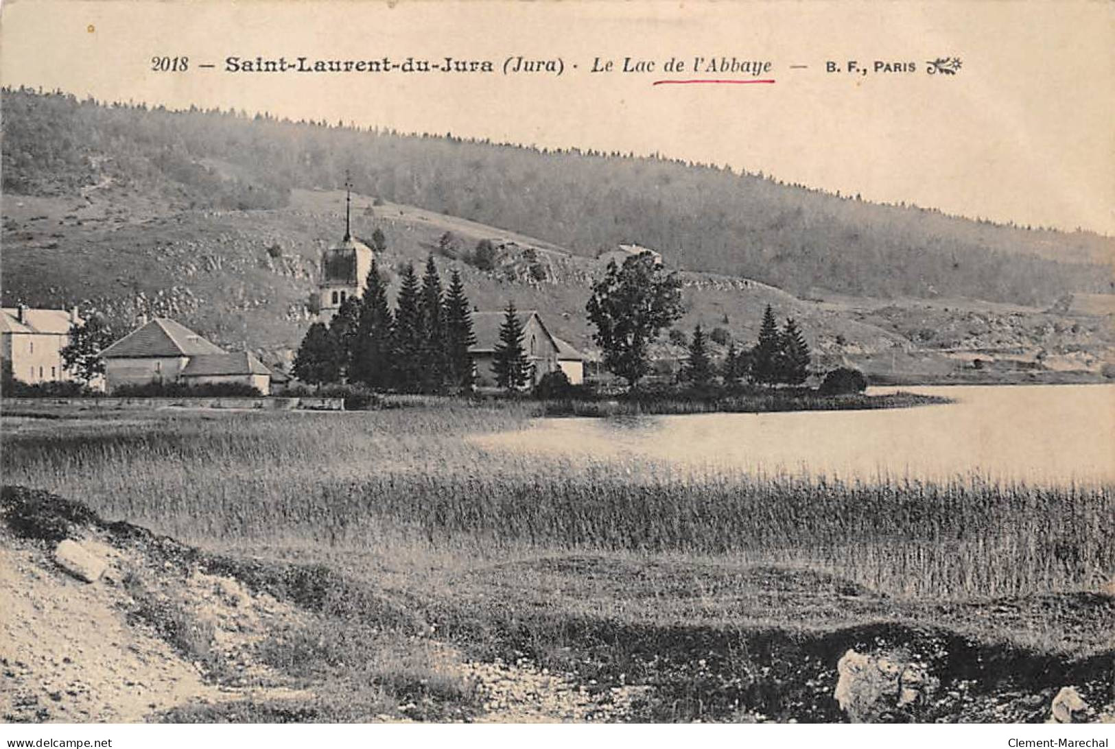 SAINT LAURENT DU JURA - Le Lac De L'Abbaye - Très Bon état - Sonstige & Ohne Zuordnung