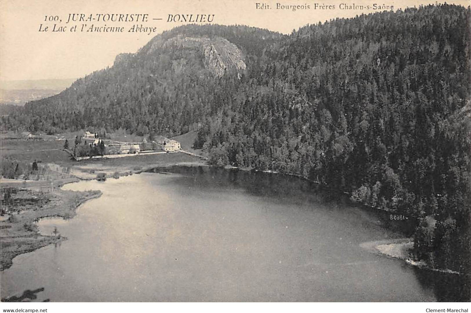 BONLIEU - Le Lac Et L'Ancienne Abbaye - Très Bon état - Andere & Zonder Classificatie