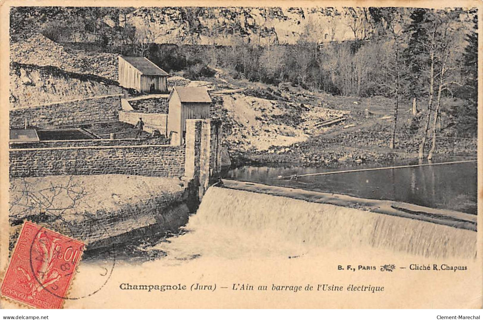 CHAMPAGNOLE - JL'Ain Au Barrage De L'Usine Electrique - Très Bon état - Champagnole