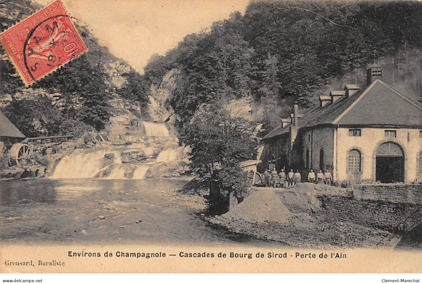 Cascade De BOURG DE SIROD - Perte De L'Ain - Très Bon état - Other & Unclassified
