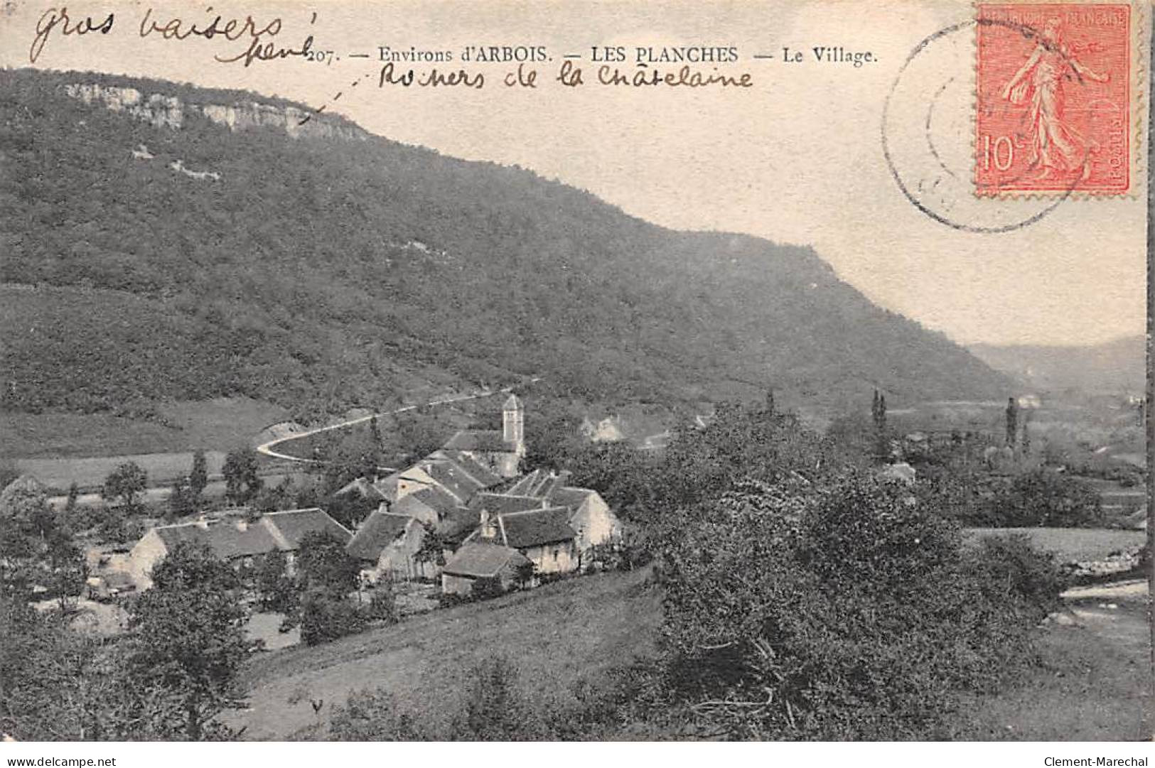 Environs D'ARBOIS - LES PLANCHES - Le Village - Très Bon état - Altri & Non Classificati