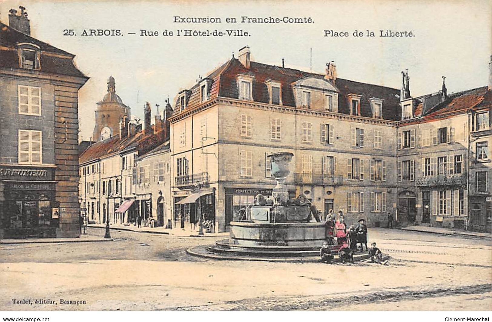 ARBOIS - Rue De L'Hôtel De Ville - Place De La Liberté - Très Bon état - Arbois