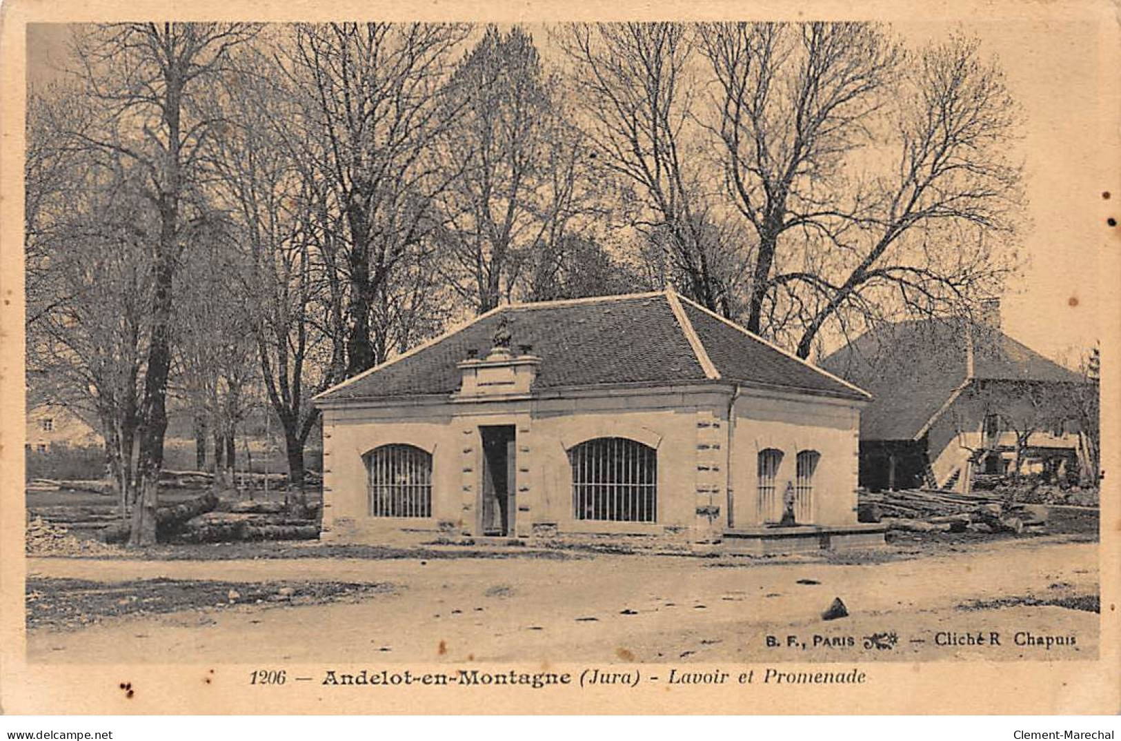 ANDELOT EN MONTAGNE - Lavoir Et Promenade - Très Bon état - Altri & Non Classificati