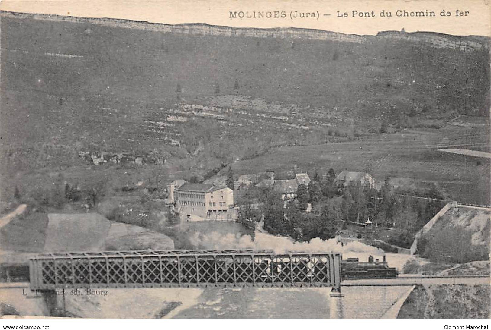 MOLINGES - Le Pont Du Chemin De Fer - Très Bon état - Andere & Zonder Classificatie